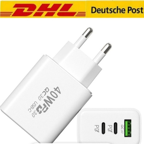 Usb ladegerät w - usb, c