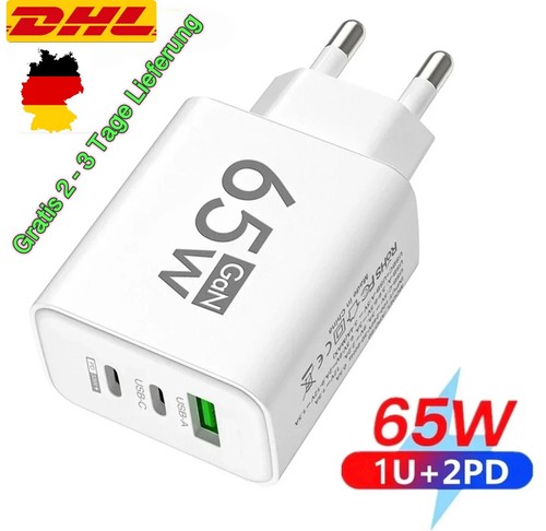 65w gan ladegerät usb - gan,