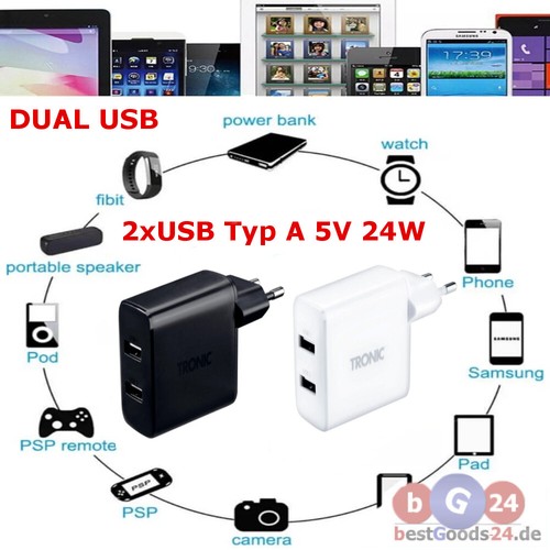 Usb dual doppel ladegerät - doppel,