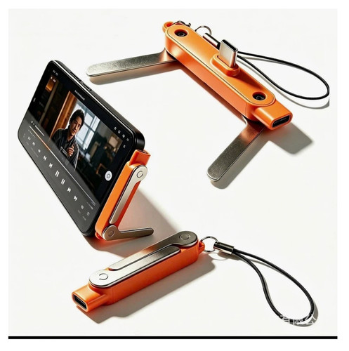 2in1 usb adapter mit handy - adapter,